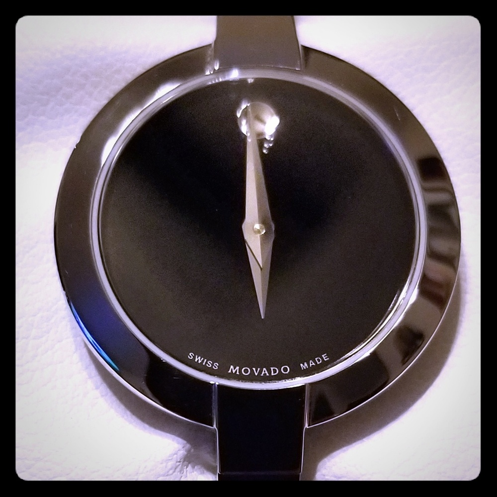 Movado Ladies Bela Stainless Steel Bangle Watch